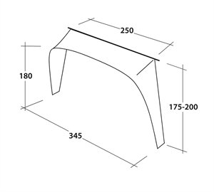 Outwell Lounge Vehicle Connector L